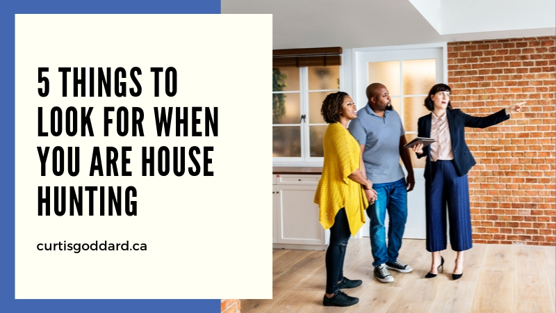 5 Things to Look for When You Are House Hunting