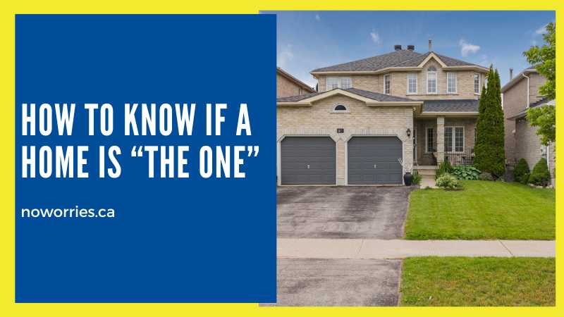 How to Know If a Home Is “The One” - NoWorries