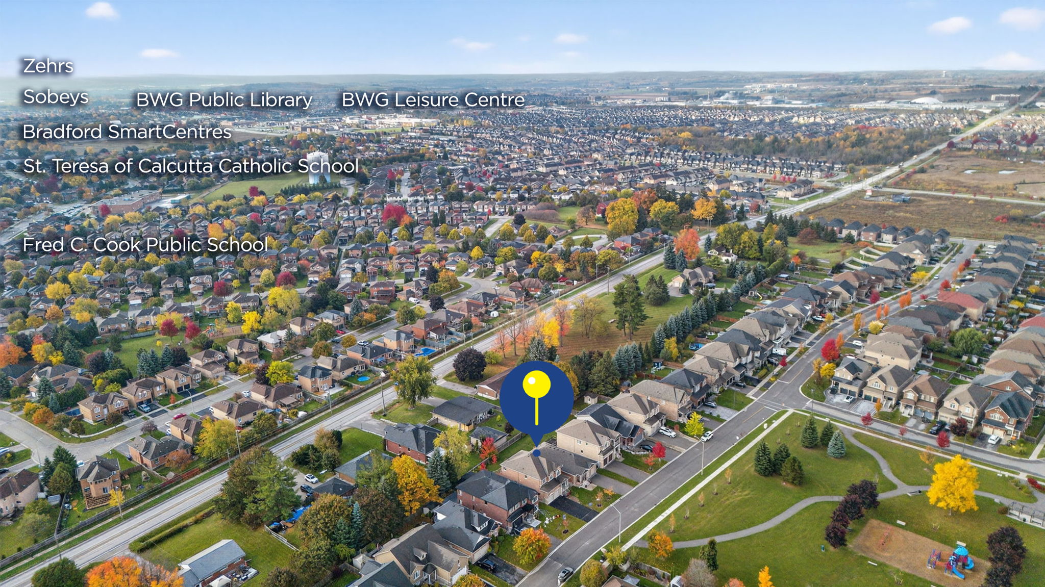101 Gardiner Dr, Bradford – Label