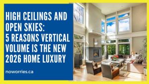 High Ceilings and Open Skies: 5 Reasons Vertical Volume is the New 2026 Home Luxury - No Worries