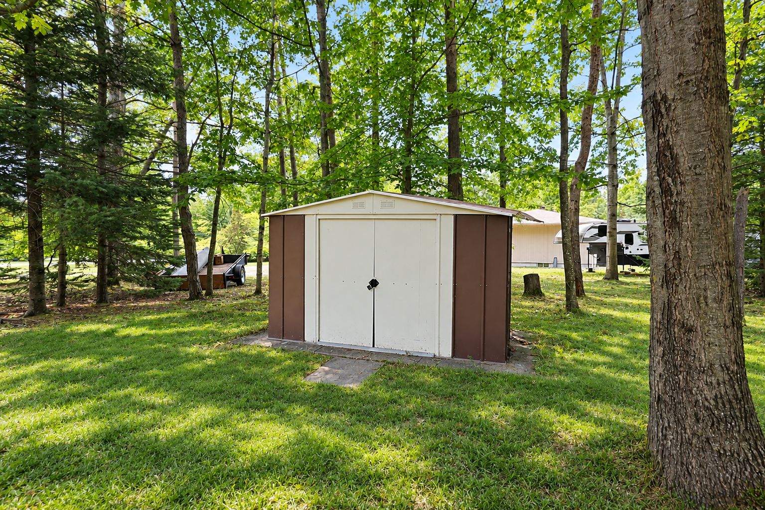 Natural shed roof and greener lawn-3