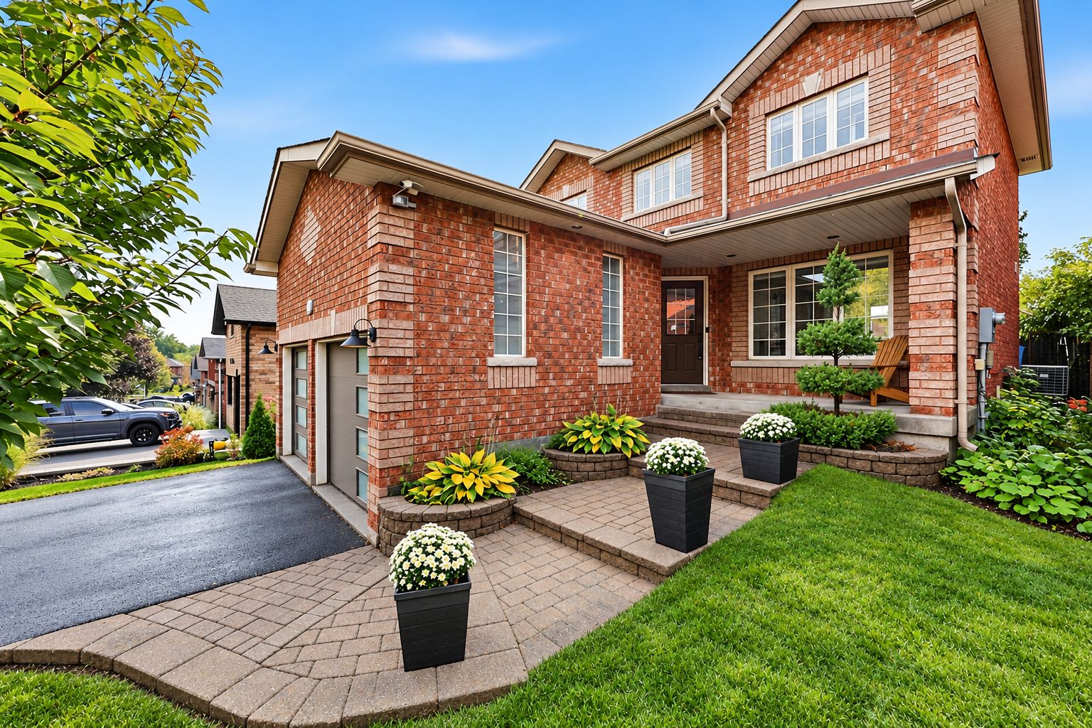 Tidy Lawn and Refreshed Garden